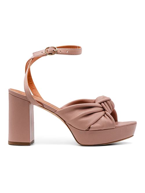 sandalo nappa blush VIA ROMA 15 | 4117BLUSH